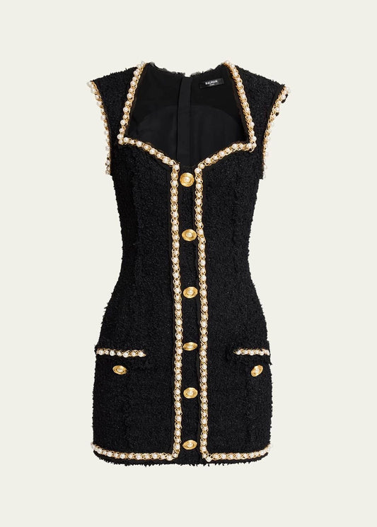 MADEMOISELLE DRESS BLACK