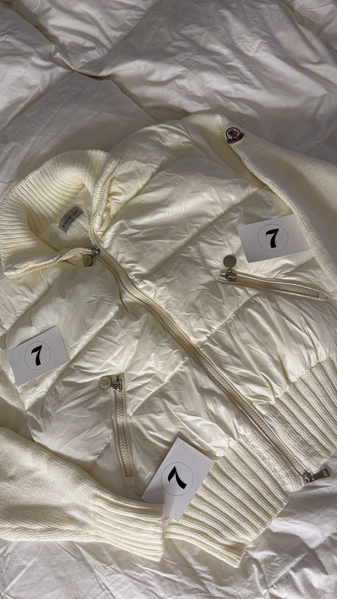 WHITE FALL JACKET