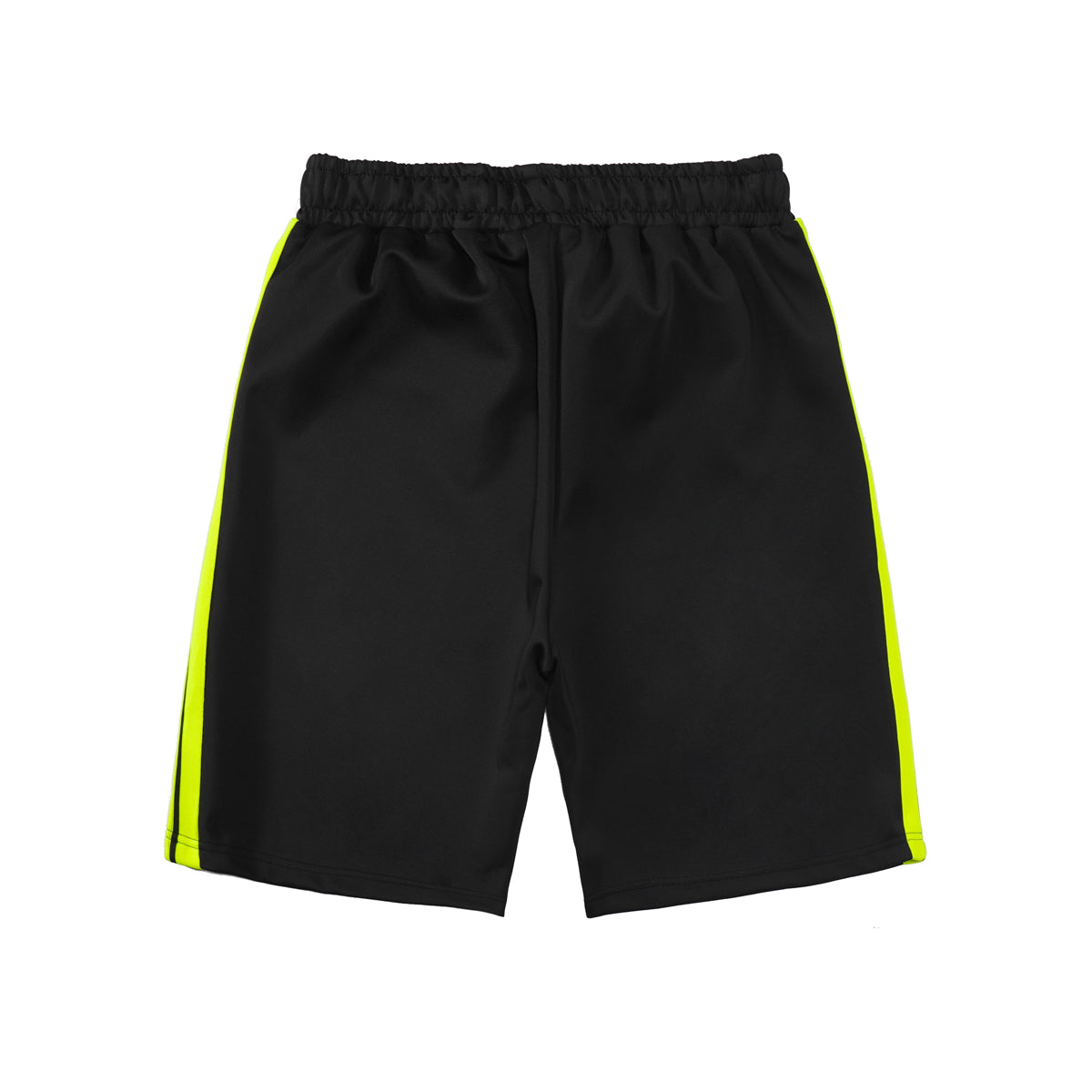 Trendy Black Lime Casual Shorts