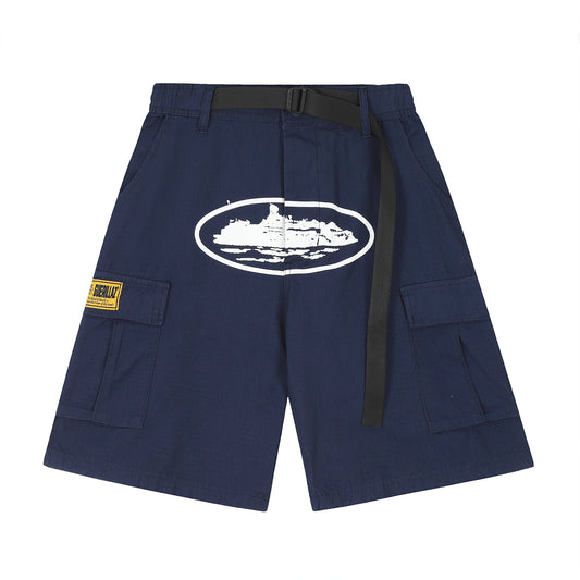 Cargo Navy Blue Shorts