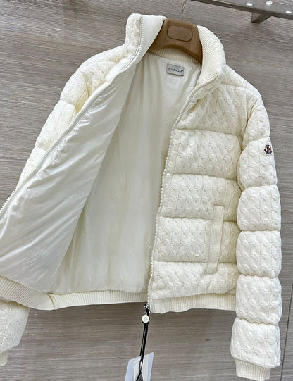 KNIT COTTON JACKET