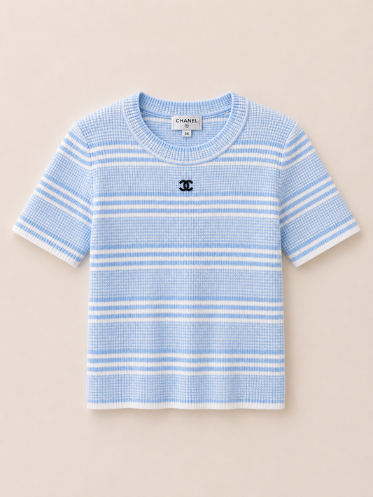 SUZIENE TOP BLUE