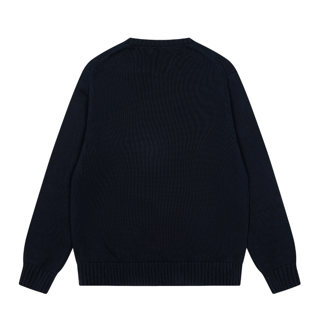 Cosy Graphic Bear Cotton Sweater