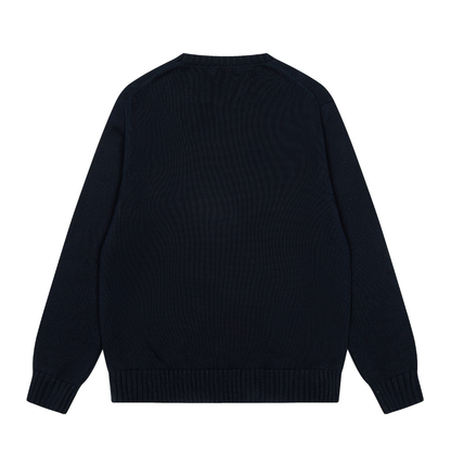 Cosy Graphic Bear Cotton Sweater