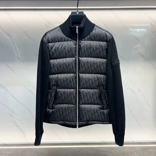 OBLIQUE CARDIGAN BLACK