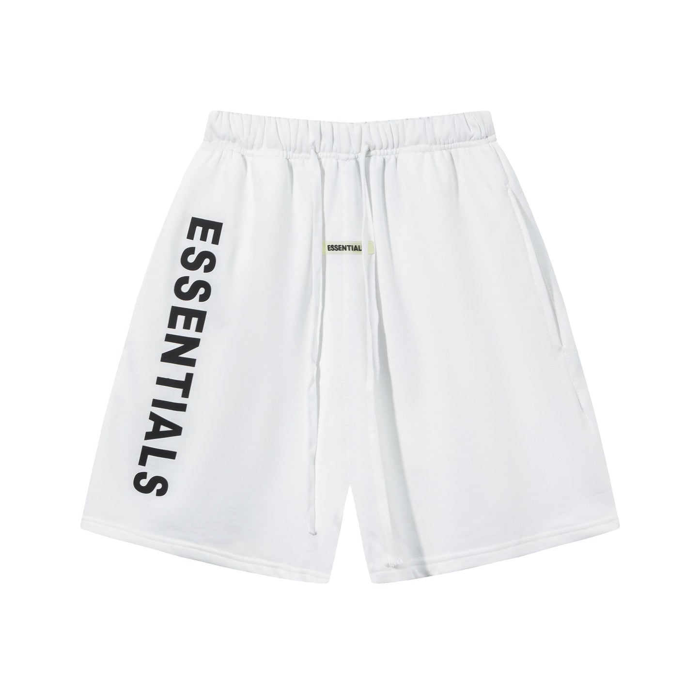 Urban Relaxed Fit Streetwear Shorts White