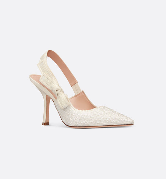 SLINGBACK PUMP HIGH PEARL