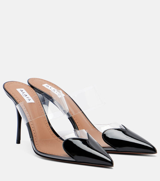 ALAÏ SANDAL HEELS BLACK