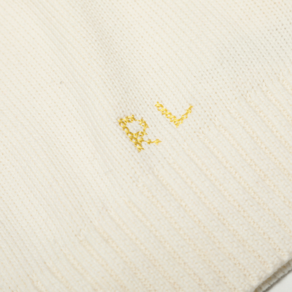 Classic Bear Print Cotton Sweater