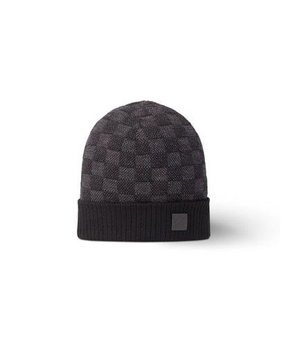 "LV" Beanie Schwarz