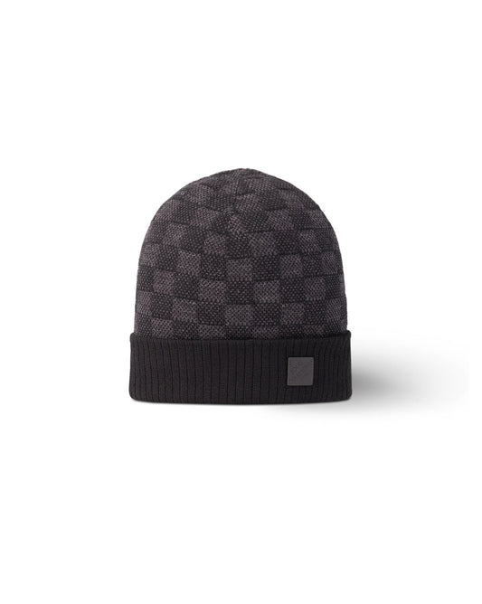 "LV" Beanie Schwarz