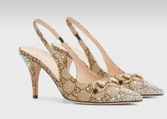 rhinestone heels