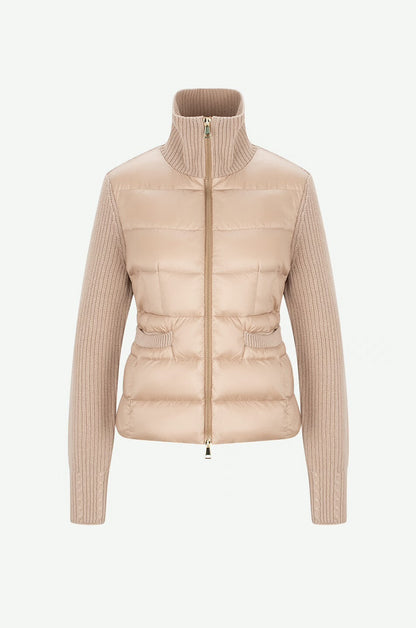 WOOL CARDIGAN DUSTY PINK