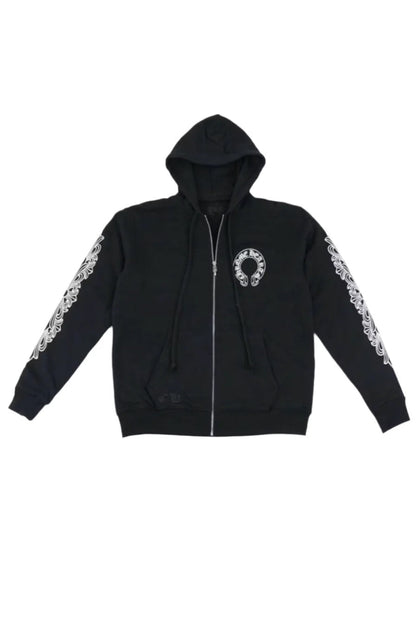"Chrome-H" Zip Hoodie