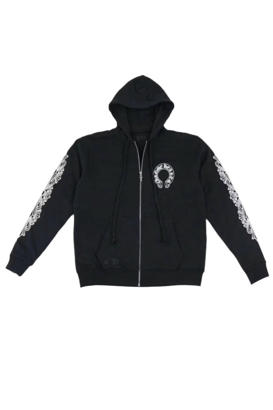 "Chrome-H" Zip Hoodie