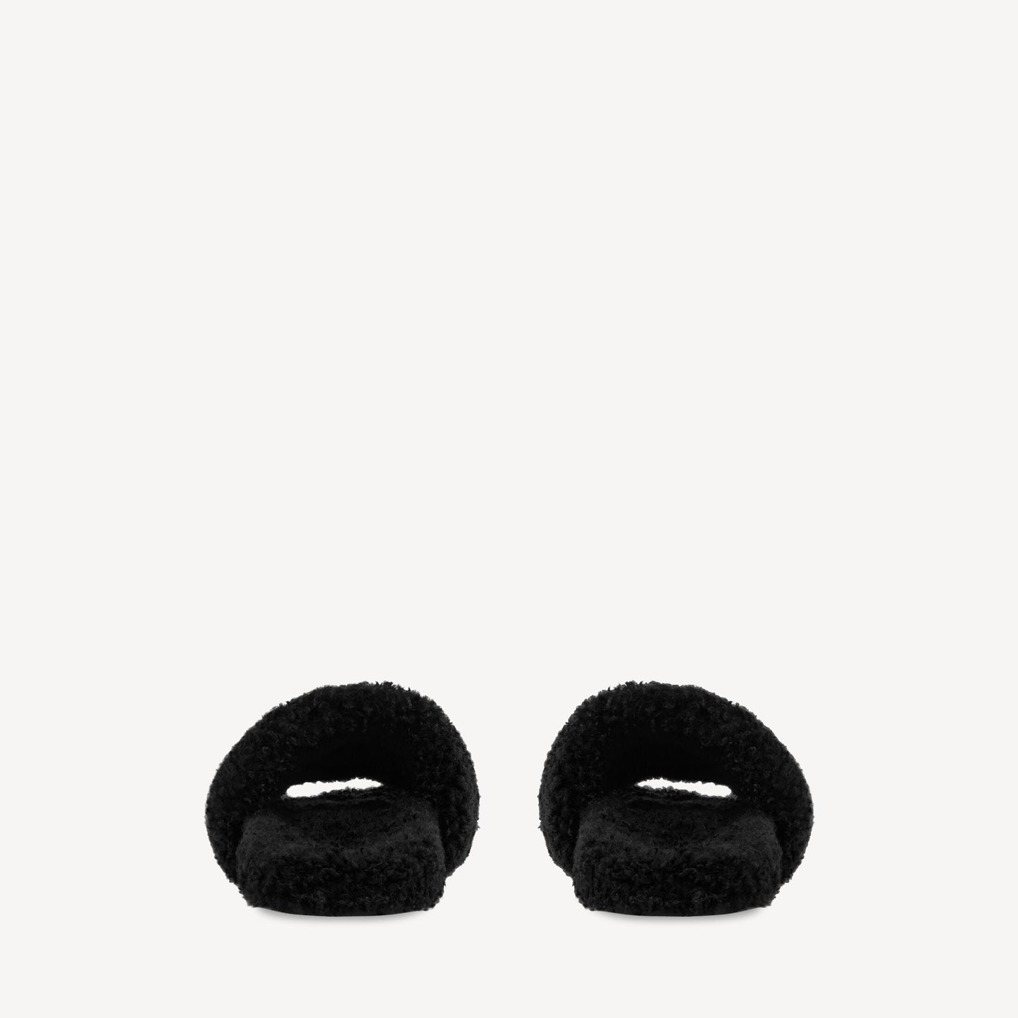 "BLNC" Fur Slides