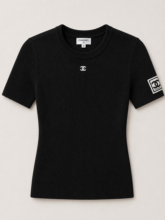 EVELIA TOP BLACK