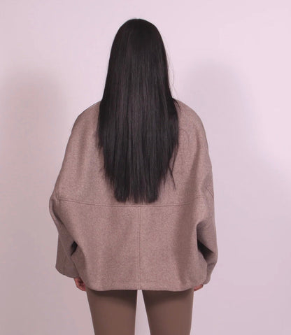 REMOVE JACKET TAUPE