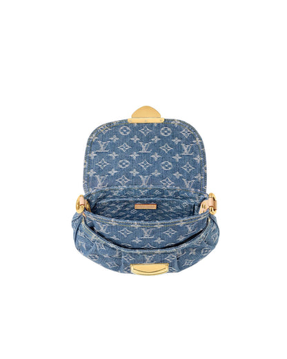 "SUNSET MOLOGRAN" LV BAG BLUE