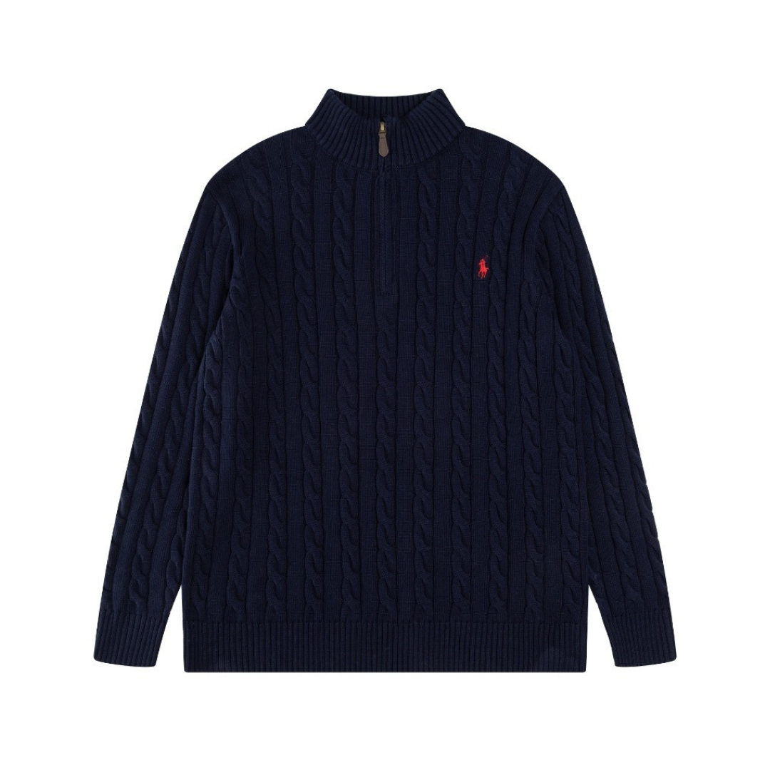 Modern Lightweight Everyday Half Sweater