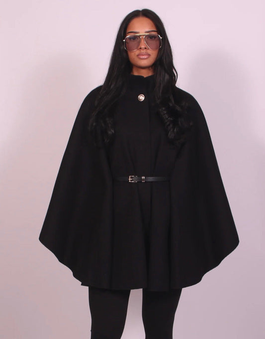 CLASSY CAPE BLACK
