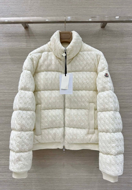 KNIT COTTON JACKET