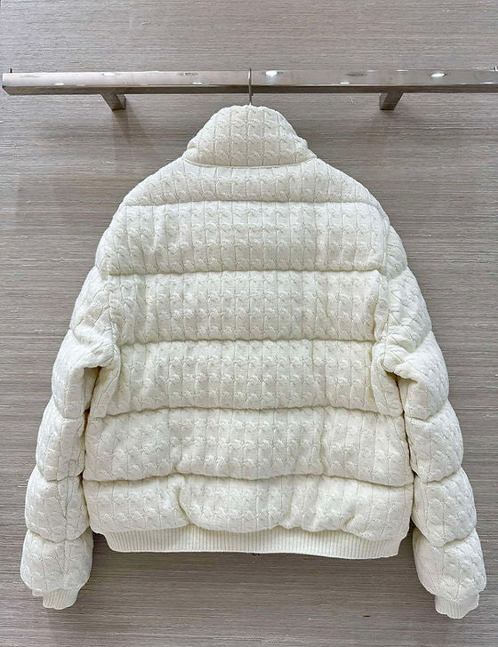 KNIT COTTON JACKET