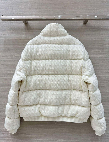 KNIT COTTON JACKET