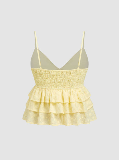 CUTE YELLOW TOP