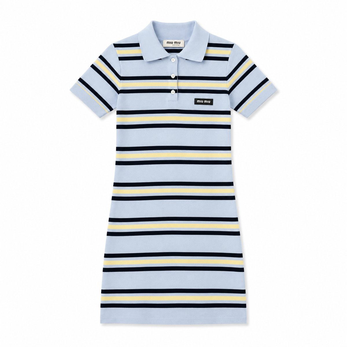 MIUÉ BLUE POLO DRESS