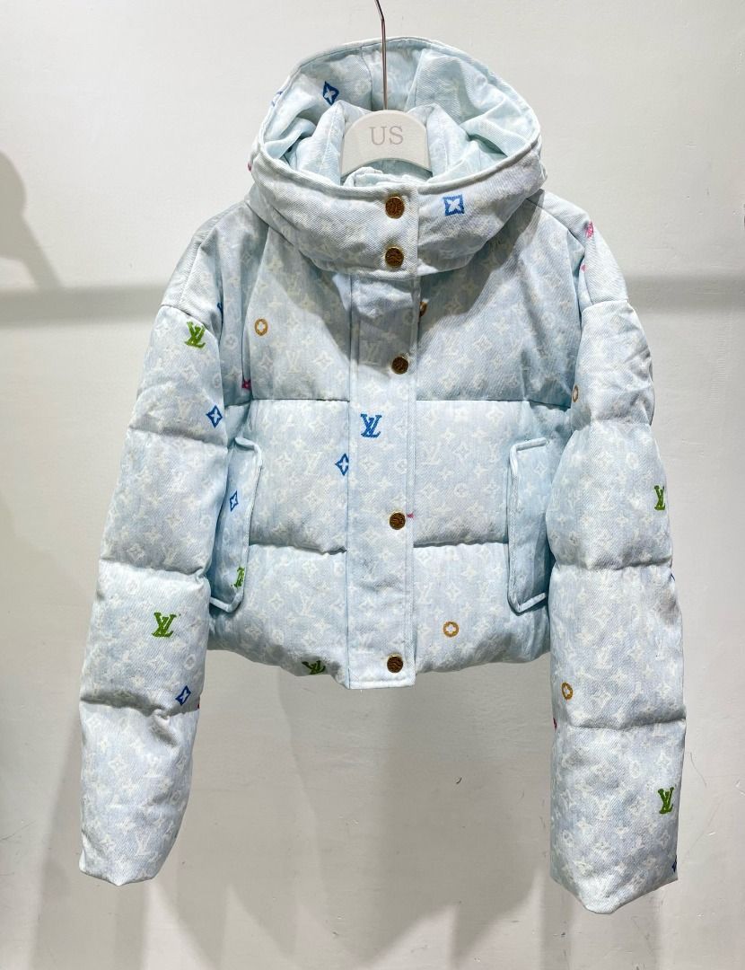 MONOGRAM DENIM COAT