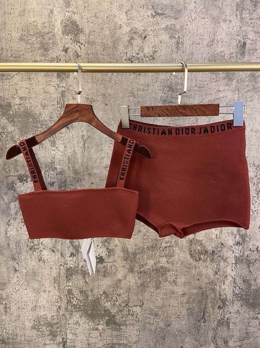 CHRISTY SET SHORT BROWN