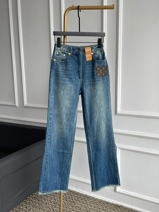 LOGO STRAP JEANS
