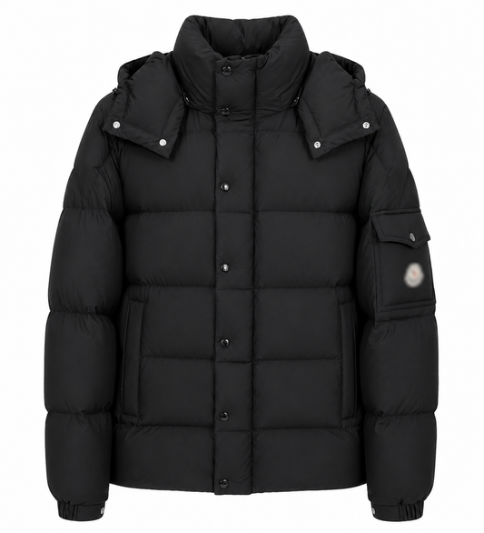 MATT BLACK WINTER COAT