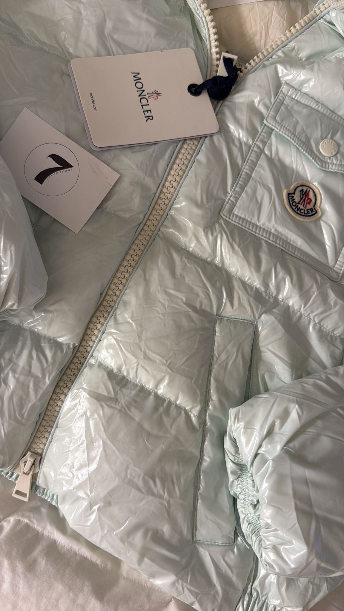 BABY BLUE ICE JACKET