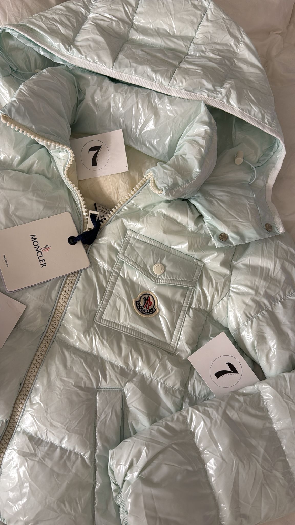 BABY BLUE ICE JACKET