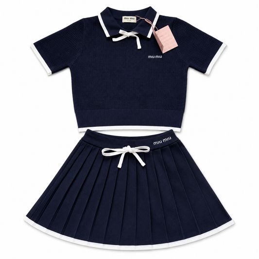 NAVY MIMI SET