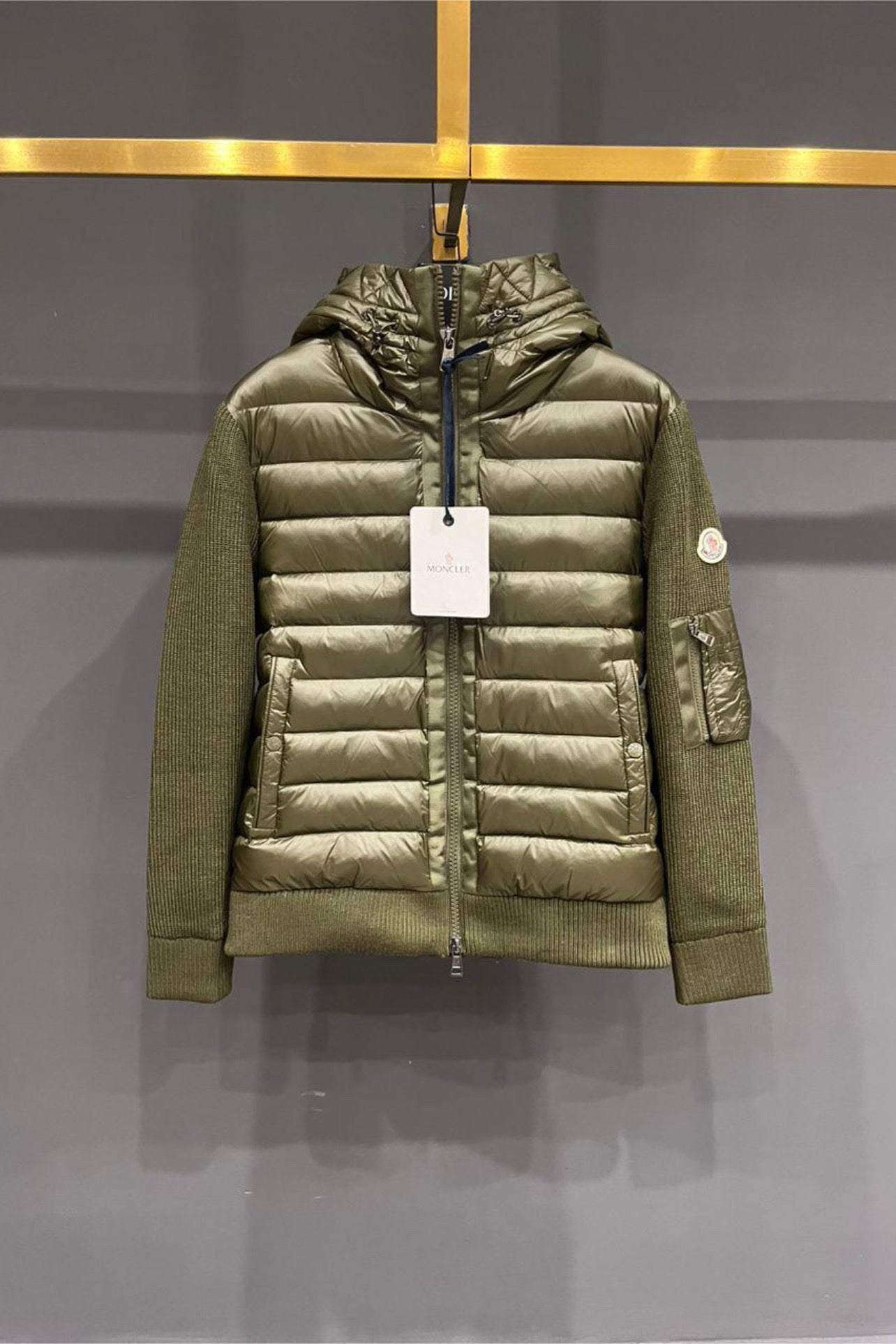 "MNC“ Padded Cardigan