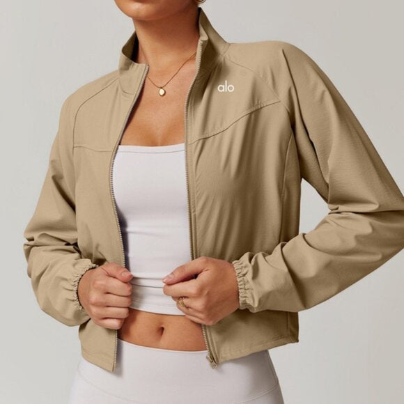 BEIGE WIND JACKET