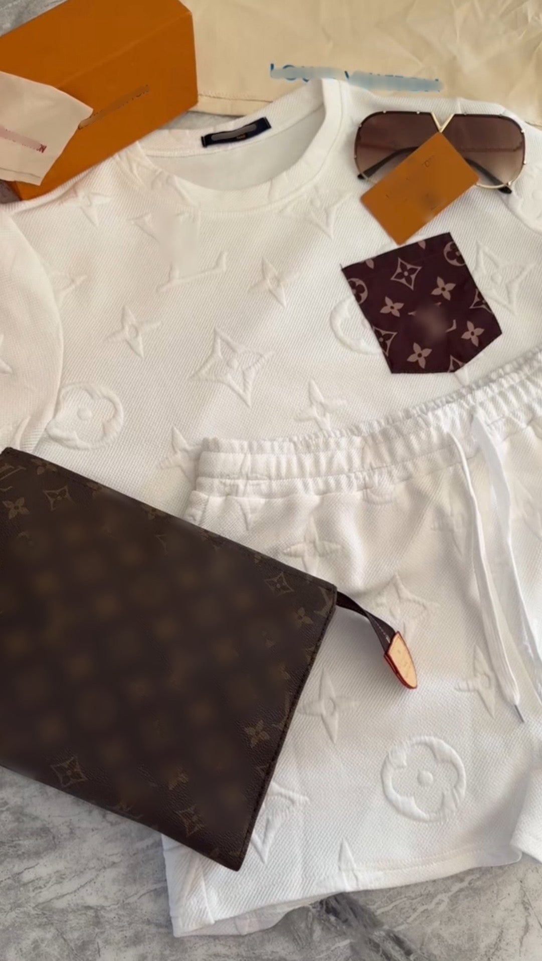 short two piece set