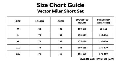 "NK" Miler Shorts Set