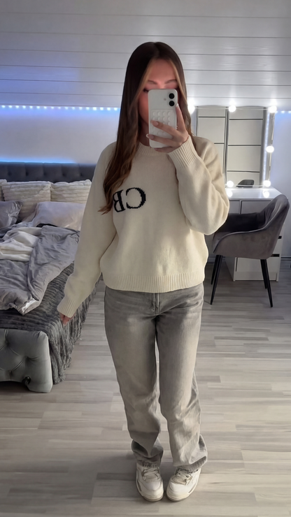 "CB" Sweater