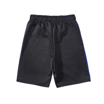 Tropical Leaf Print Summer Shorts