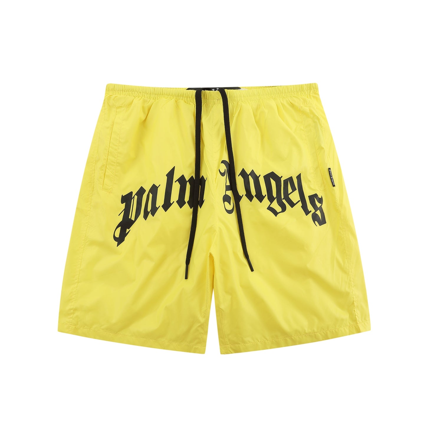 Bright Yellow Casual Swim Shorts
