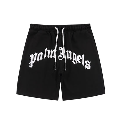 Black Logo Shorts