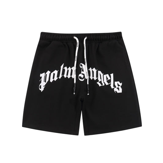 Black Logo Shorts